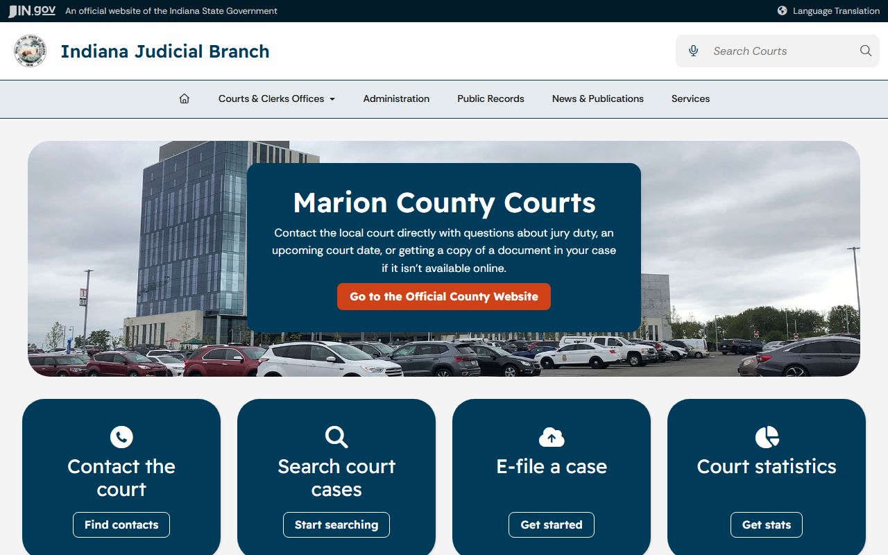 Marion County Circuit and Superior Court records access